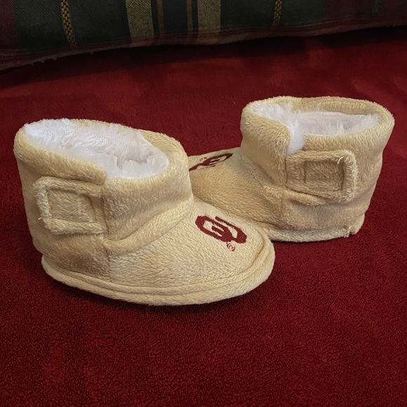 OU Baby Booties - Picture 3 of 4
